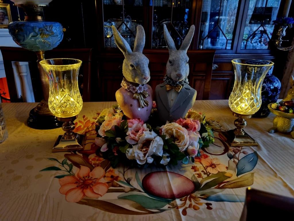 PAASHAZEN,PAAS VERSIERING, BEELDEN,NIEUW., Diversen, Pasen, Ophalen of Verzenden, Nieuw