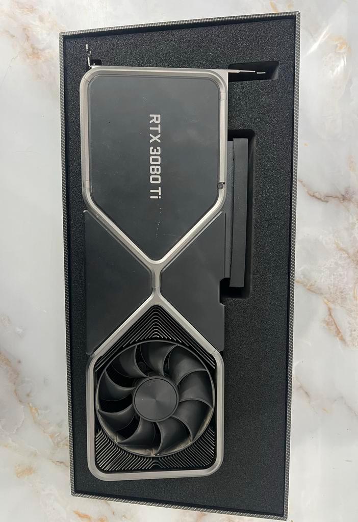 Nvidia RTX 3080 Ti Founders Edition - Zo goed als nieuw!, Computers en Software, Videokaarten, Zo goed als nieuw, Nvidia, PCI-Express 4.0