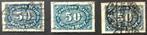 Duitsland - Deutsches Reich mi. 246 A/B en C, Verzenden, Duitse Keizerrijk, Gestempeld