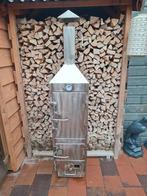 Rvs Rookkast Rookoven Rookton, Ophalen, Zo goed als nieuw, Met accessoires