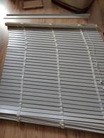 Jaloezieën wit crème lichtgrijs 140x173, Ophalen, 100 tot 150 cm, Zo goed als nieuw, Crème