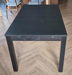 IKEA BJURSTA Zwartebruin Eettafel 140/180/220 cm, Ophalen, Gebruikt, 100 tot 150 cm, 50 tot 100 cm