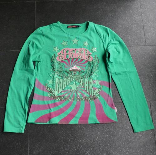 Protest longsleeve shirt groen roze maat XL / 42 dames shirt, Kleding | Dames, Tops, Gedragen, Maat 38/40 (M), Groen, Lange mouw