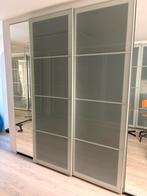 Schuifdeuren melkglas IKEA Pax 150x236, Ophalen, Gebruikt, 200 cm of meer, 150 tot 200 cm