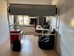 Hoogslaper 90x200, wit, stalen frame, Huis en Inrichting, Slaapkamer | Stapelbedden en Hoogslapers, Ophalen, 90 cm, Eenpersoons