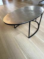 Bijzettafels, 45 tot 60 cm, Metaal of Aluminium, Ophalen of Verzenden, Zo goed als nieuw