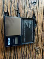 Pocket scale/ zak weegschaal, Witgoed en Apparatuur, Weegschalen, Ophalen, Nieuw, Fijner dan 1 gram, Minder dan 10 kg