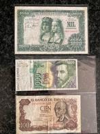 Spaanse Bankbiljetten Set - Peseta's, Ophalen of Verzenden, Setje
