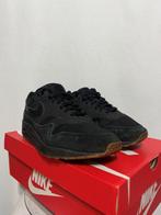 Maat 42,5 - Nike Air Max 1 Black Gum, Verzenden, Zwart, Nike, Nike