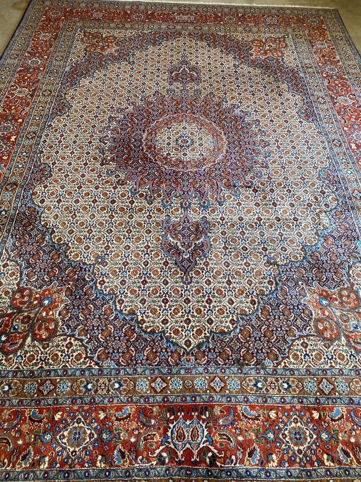 tapijt, Huis en Inrichting, Stoffering | Tapijten en Kleden, Gebruikt, 200 cm of meer, 200 cm of meer, Rechthoekig, Crème, Beige