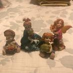 Beeldjes, 4 stuks, Verzamelen, Ophalen, Gebruikt, Mens