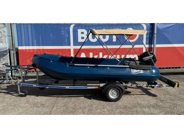 Whaly 370 Mercury 15pk Kalf trailer bj. 2015 beschikbaar voor biedingen