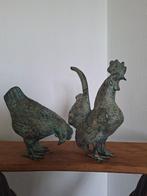 Bronzen Beelden Hen en Haan, Ophalen