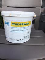 Restant Knauf Voorstrijk ongeveer 3 kg., Doe-het-zelf en Verbouw, Verf, Beits en Lak, Geel, Ophalen of Verzenden, Minder dan 5 liter