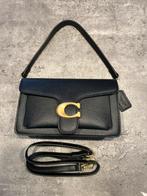 Coach zwarte schoudertas, Sieraden, Tassen en Uiterlijk, Tassen | Schoudertassen, Ophalen of Verzenden, Zo goed als nieuw, Zwart