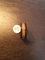 Nieuwe Ring Maat 18, Overige materialen, Bruin, Nieuw, Ophalen of Verzenden