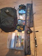 Vishengel met toebehoren, Ophalen, Zo goed als nieuw, Werphengel