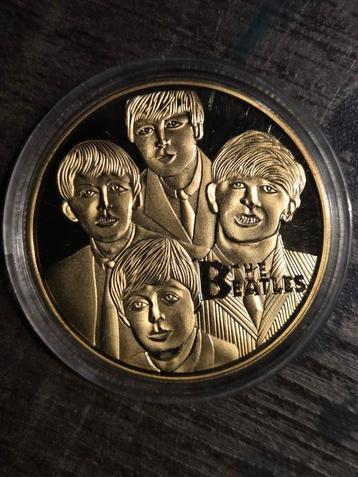 The Beatles Herdenkingsmunt beschikbaar voor biedingen