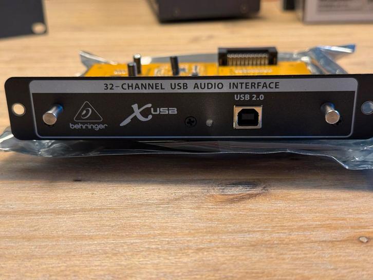 Behringer X-USB kaart voor X32 mixer, Audio, Tv en Foto, Professionele Audio-, Tv- en Video-apparatuur, Gebruikt, Ophalen of Verzenden