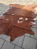 Koeiehuid rood/bont 180x160 cm, Gebruikt, 150 tot 200 cm, Ophalen of Verzenden, 150 tot 200 cm