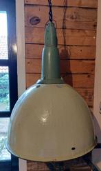 Fabriekslamp/hanglamp, groen, industrieel, Ophalen, Gebruikt, Metaal, Minder dan 50 cm