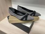 CTWLK Catwalk Camoscio Dames pumps 38 Ballerina's Made Italy, Ophalen, Ballerina's, Zo goed als nieuw, Grijs