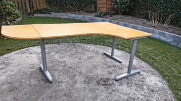 Bureau beuken kleur, Ikea galant - afbeelding 3