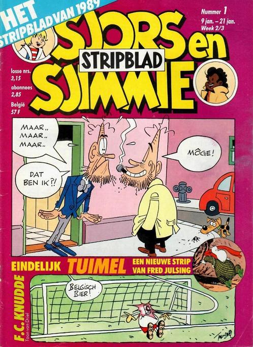 Sjors & Sjimmie Weekbladen 1 t/m 26 - Compleet 1989 - SC NS, Boeken, Stripboeken, Nieuw, Complete serie of reeks, Ophalen of Verzenden