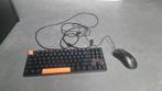 Toetsenbord en muis razor redragon, Computers en Software, Toetsenborden, REDRAGON, Gaming toetsenbord, Numeriek, Ophalen of Verzenden