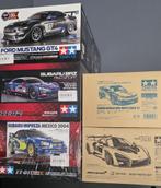 Tamiya 3x 1:10 nieuw + 2 kappen nieuw + verf / benodigdheden, Nieuw, Schaal 1:10, Auto onroad, Ophalen