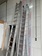 Aluminyum ladder, Doe-het-zelf en Verbouw, Ladders en Trappen, Ophalen of Verzenden