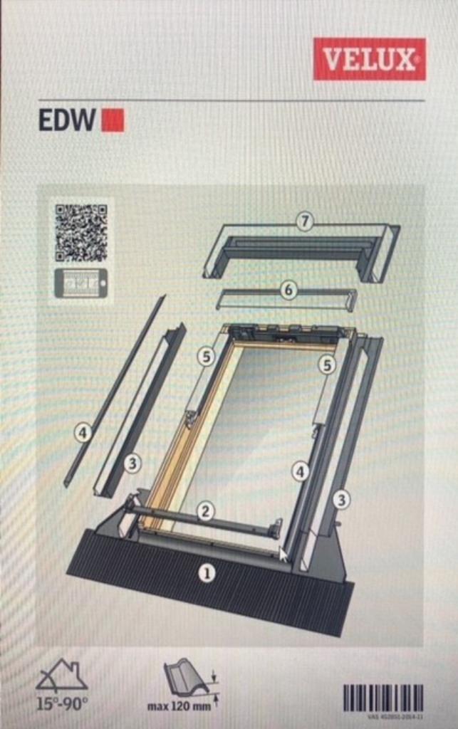 Grote voorraad losse onderdelen voor Velux dakraam!, Doe-het-zelf en Verbouw, Glas en Ramen, Gebruikt, Dakraam, Ophalen of Verzenden