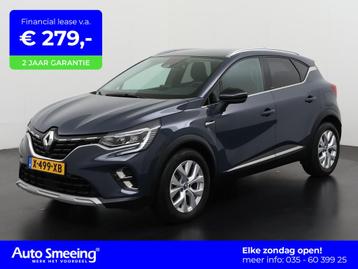 Renault Captur 1.6 E-Tech Plug-in Hybrid 160 Intens | Camera, Auto's, 12 maanden, Stof, Gebruikt, 4 cilinders