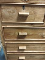Buffet from massive wood Teca, Huis en Inrichting, Ophalen, 100 tot 150 cm, Teakhout, 50 tot 100 cm