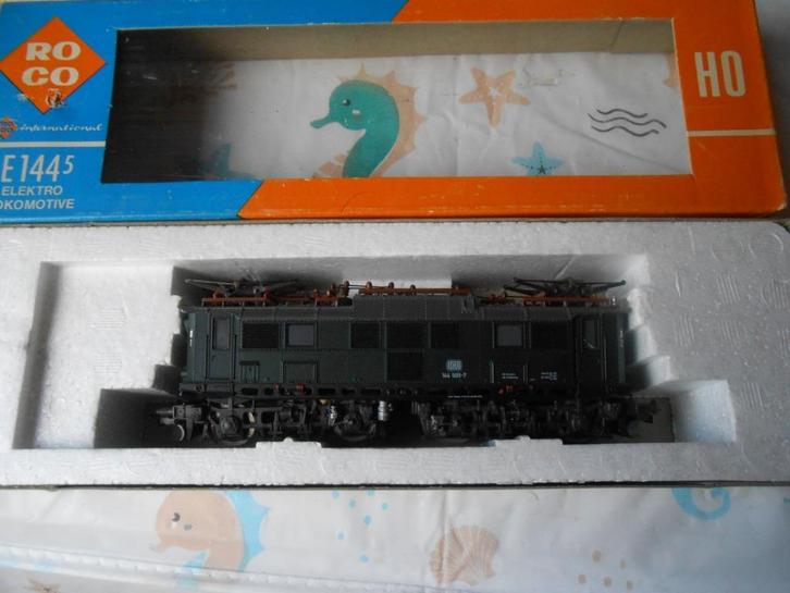 Roco 4130 Elektrische locomotief E 144/5 van de DB, Hobby en Vrije tijd, Modeltreinen | H0, Zo goed als nieuw, Locomotief, Gelijkstroom