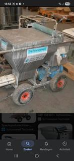 Spackspuit met compressor  in goed werkende  staat, 100 liter of meer, Ophalen, Gebruikt, Minder dan 200 liter/min