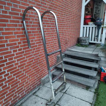 RVS Zwemtrap / Steigertrap - 180cm beschikbaar voor biedingen