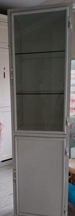 Echte apothekerskast,  wit, Met deur(en), Overige materialen, 25 tot 50 cm, Minder dan 50 cm