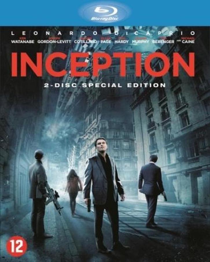 Inception (Blu-ray), Cd's en Dvd's, Blu-ray, Zo goed als nieuw, Actie, Verzenden