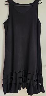 BORIS; APARTE ZWARTE FLEECE JURK L € 17.50, Kleding | Dames, Ophalen, Zwart, Maat 46/48 (XL) of groter, Zo goed als nieuw