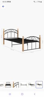 Bedframe 1 persoon, nieuw, Ophalen, 90 cm, Eenpersoons, Nieuw