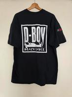 D-boy black label XL So Real t-shirt, Ophalen of Verzenden, Zo goed als nieuw, Maat 56/58 (XL), Zwart