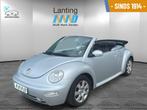 Volkswagen New Beetle Cabriolet 1.6 Highline airco cruise, Auto's, Volkswagen, Stof, 4 cilinders, Cabriolet, 4 stoelen