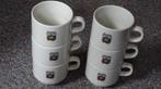 6 Koffiekopjes Van Douwe Egberts Van Aardewerk., Ophalen of Verzenden, Zo goed als nieuw, Overige stijlen, Kop(pen) en/of Schotel(s)