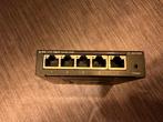 TP-Link TL-SG105S 5-Poorts Gigabit Switch, Computers en Software, Netwerk switches, Ophalen of Verzenden, Gebruikt