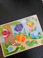 Baby Puzzel met Dieren - 1 Jaar+, Ophalen, Nieuw, Van hout, Minder dan 10 stukjes