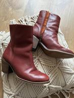 Bordeauxrode boho enkellaarsjes, mt 38, Kleding | Dames, Schoenen, Lage of Enkellaarzen, Ophalen of Verzenden, Zo goed als nieuw