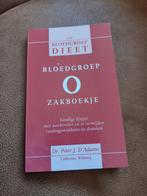 Bloedgroep O Zakboekje - Dieet en Voeding, Boeken, Ophalen, Zo goed als nieuw, Dieet en Voeding, Dr. Peter J. D'Adamo