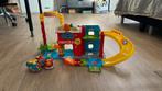VTech Brandweerkazerne met 3 auto's, Ophalen, Gebruikt, Auto, Met geluid