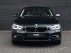 BMW 1-serie 118i Sportline | Sportleder | LED | Navi-Pro |, 65 €/maand, Gebruikt, Zwart, Bedrijf